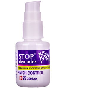 Гель для ухода за проблемной кожей Стоп Демодекс финиш контроль для устранения дефектов после демодекоза и акне 30 мл