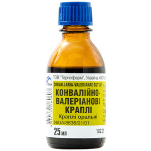 Ландышево-валериановые капли фл. 25мл