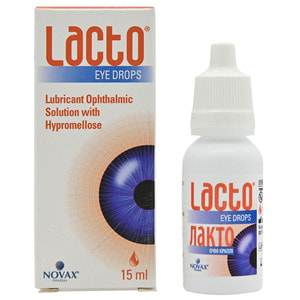 Лакто капли глазные офтальмологический смазочный раствор с гипромелозою флакон 15 мл