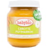 Пюре овощное детское BABYBIO (Бейбибио) Морковка и китайская тыква с 4-х месяцев 130 г