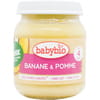 Пюре фруктовое детское BABYBIO (Бейбибио) Яблоко и банан с 4-х месяцев 130 г