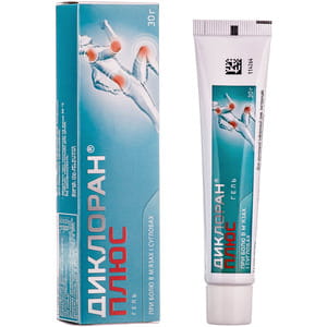 Диклоран плюс гель туба 30г
