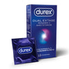 Купити Презервативи латексні з силіконовою змазкою DUREX (Дюрекс) Dual Extase (Дуал Екстаз) рельєфні з анестетиком 12 шт Презервативи латексні з силіконовою змазкою DUREX (Дюрекс) Dual Extase (Дуал Екстаз) рельєфні з анестетиком 12 шт