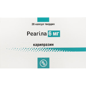 Реагіла капс. твер. 6мг №28