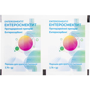 Ентеросмектит пор. д/орал. сусп. 3г саше 3,76г №30