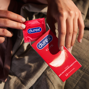 Презервативы латексные с силиконовой смазкой DUREX (Дюрекс) Elite (тонкие) 12 шт