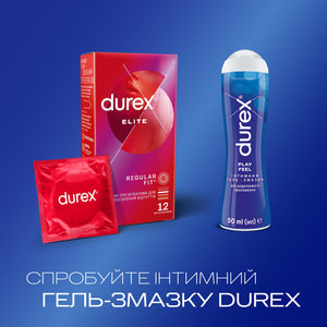 Презервативы латексные с силиконовой смазкой DUREX (Дюрекс) Elite (Элит) особенно тонкие 12 шт