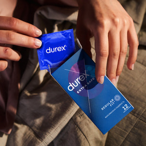 Презервативы латексные с силиконовой смазкой DUREX (Дюрекс) Extra Safe максимальная надежность 12 шт