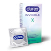 Презервативи латексні з силіконовою змазкою DUREX (Дюрекс) Invisible (Інвізібл) ультратонкі 12 шт