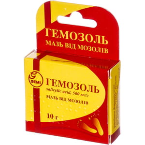 Гемозоль мазь 10г