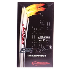 Эргос табл. 50мг №2