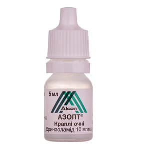 Азопт очні краплі 1% фл. 5мл