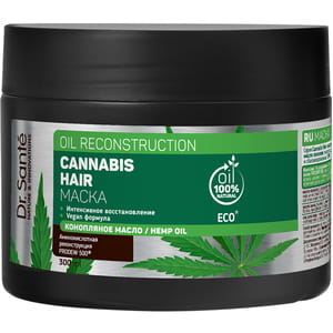 Маска для волос Dr.Sante (Доктор сантэ) Cannabis Hair интенсивное восстановление 300 мл