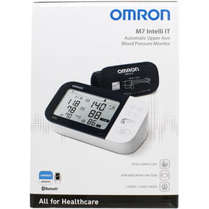 Вимірувач (тонометр) артеріального тиску OMRON (Омрон) модель M7 Intelli IT (HEM-7361T-EВК) автоматичний