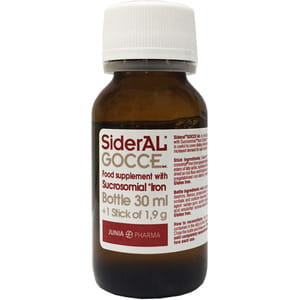 Сидерал краплі оральні флакон 30 мл з піпеткою + стік 1,9 г