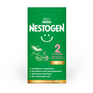 Суміш молочна дитяча NESTLE (Нестле) Нестожен 2 з лактобактеріями L. Reuteri з 6 місяців 300 г