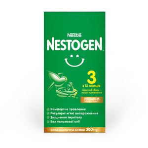 Смесь молочная детская NESTLE (Нестле) Нестожен 3 с лактобактериями L. Reuteri с 12 месяцев 300 г