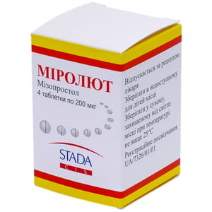 Міролют табл. 200мкг №4