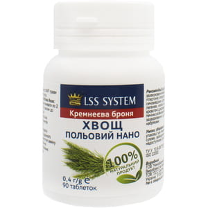 Хвощ полевой Нано таблетки по 0,4 г флакон 90 шт
