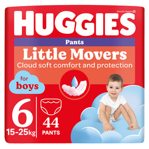 Підгузки-трусики для дітей HUGGIES (Хагіс) Pants (Пентс) 6 для хлопчиків від 15 до 25 кг 44 шт