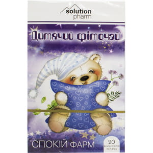 Фиточай детский Спокойствие Фарм в фильтр-пакетах по 1,5 г 20 шт Solution Pharm