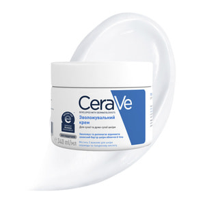Крем для обличчя і тіла CERAVE (Сераве) для сухої та дуже сухої шкіри зволожуючий 340 мл