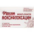 Моксифлоксацин табл. в/о 400мг №10