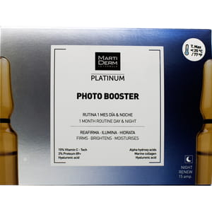 Средство для лица MARTIDERM (Мартидерм) Фото Бустер для тусклой кожи, лишенной сияния в ампулах по 2 мл 30 шт