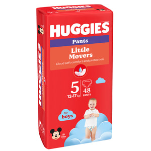 Подгузники-трусики для детей HUGGIES (Хаггис) Pants (Пентс) 5 для мальчиков от 12 до 17 кг 48 шт