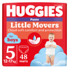 Подгузники-трусики для детей HUGGIES (Хаггис) Pants (Пентс) 5 для мальчиков от 12 до 17 кг 48 шт