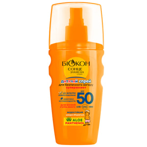 Спрей для загара детский БИОКОН Суперзащита SPF50 160 мл