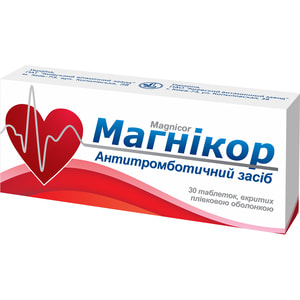 Магникор табл. п/о №30