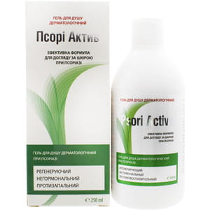 Псори Актив гель для душа дерматологический при псориазе флакон 250 мл