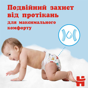Підгузки-трусики для дітей HUGGIES (Хагіс) Pants (Пентс) 3 для хлопчиків від 6 до 11 кг 58 шт NEW