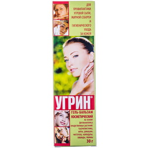 Гель-бальзам Угрин для проблемной кожи 30 г