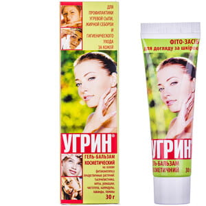 Гель-бальзам Угрин для проблемной кожи 30 г
