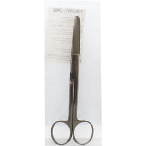 Ножниці операційні з одним гострим кінцем прямі 17 см артикул 20.1716 SURGIWELOMED