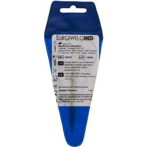 Ножницы медицинские заостренные изогнутые для разрезания марлевых повязок 10 см артикул 78679 SURGIWELOMED