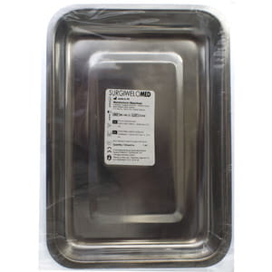 Лоток хирургический прямоугольный длина 26 см размер 260 мм х 180 мм х 30 мм, объем 1,1 л артикул 88.146.22 SURGIWELOMED