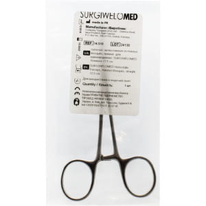 Зажим кровоспинний прямий для новонароджених по Halsted-Mosquito довжина 12,5 см артикул 14.510 SURGIWELOMED