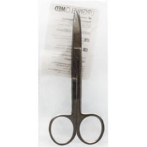 Ножниці операційні з одним гострим кінцем зігнуті 20.1744 14см SURGIWELOMED
