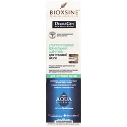 Шампунь для волос Bioxsine (Биоксин) Дермаджен АкваТермал термальный ультрачувствительный для чувствительной кожи головы 300 мл