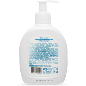 Гель-мыло с антисептическим эффектом AROMAT (Аромат) с экстрактом алоэ 300 мл