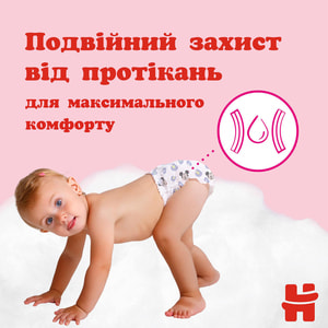 Підгузки-трусики для дітей HUGGIES (Хагіс) Pants (Пентс) 3 для дівчаток від 6 до 11 кг 58 шт NEW