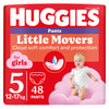 Подгузники-трусики для детей HUGGIES (Хаггис) Pants (Пентс) 5 для девочек от 12 до 17 кг 48 шт