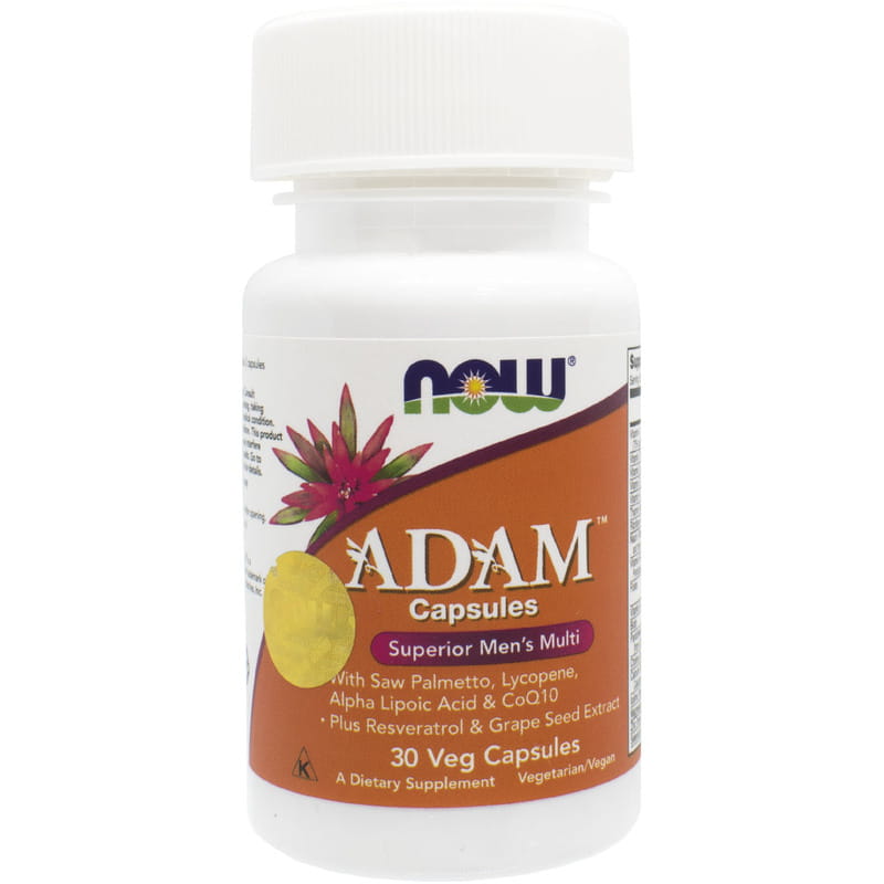 Мультикомплекс для чоловіків NOW (Нау) ADAM Men's Multi (Адам Менс