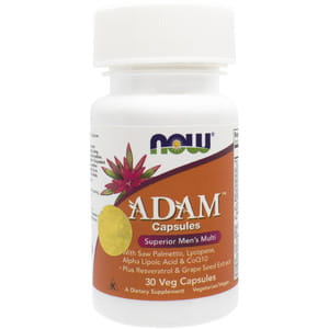 Мультикомплекс для чоловіків NOW (Нау) ADAM Men's Multi (Адам Менс Мульті) капсули флакон 30 шт