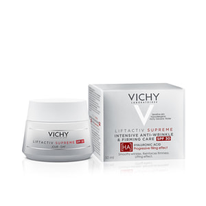 Крем для лица VICHY (Виши) Лифтактив Сюпрем длительного действия для коррекции морщин, упругости кожи антивозрастной SPF30 50 мл