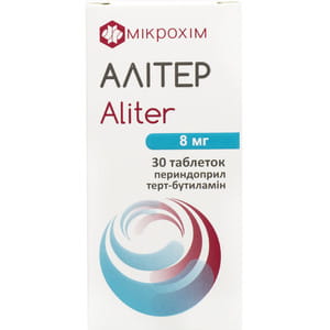Алитер табл. 8мг №30