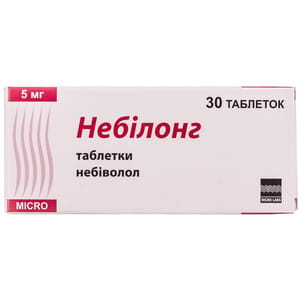 Небилонг табл. 5мг №30